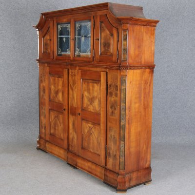 Antique Louis XVI Baroque Cabinet in Cherry, 1780s-DXD-1789925