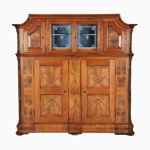 Antique Louis XVI Baroque Cabinet in Cherry, 1780s-DXD-1789925