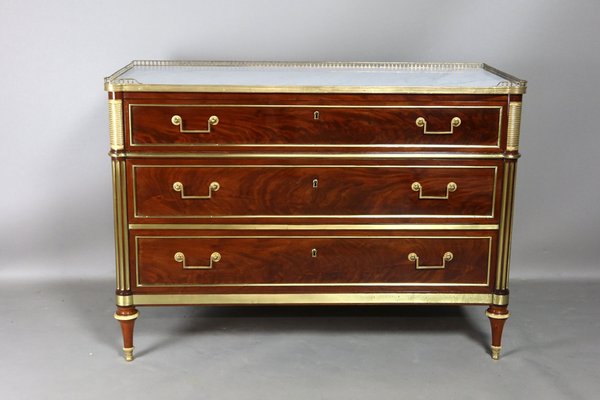 Antique Louis XVI Chest of Drawers, 1700s-WSV-1739817