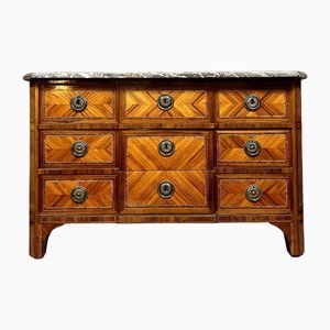 Antique Louis XVI Chest of Drawers in Noble Wood Marquetry-MWB-1731839