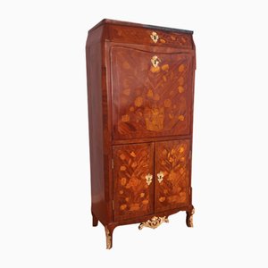 Antique Louis XVI French Secretaire with Brass Applique-BZF-1291851