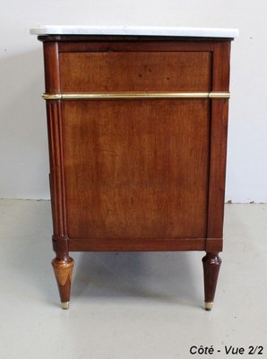 Antique Louis XVI Mahogany Chest of Drawers, Late 18th Century-RVK-885684