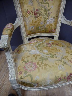 Antique Louis XVI Style Armchairs, Set of 2-WSV-605292