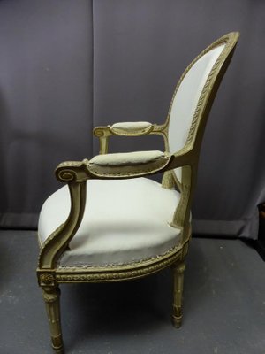 Antique Louis XVI Style Armchairs, Set of 2-WSV-605412