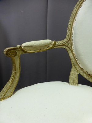 Antique Louis XVI Style Armchairs, Set of 2-WSV-605412