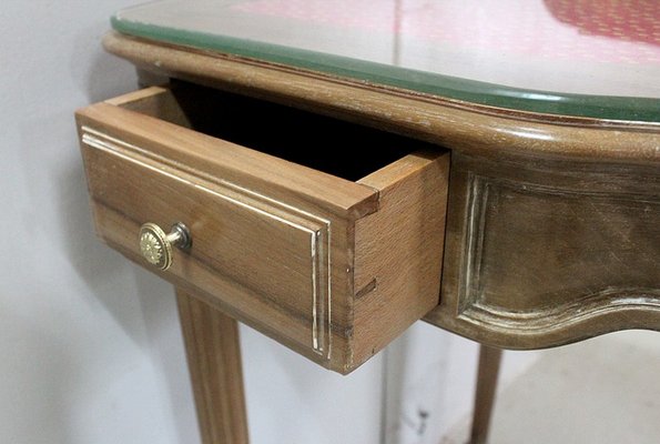 Antique Louis XVI Walnut Dressing Table, 1900s-RVK-645764