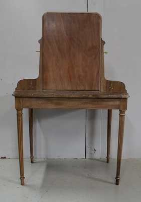 Antique Louis XVI Walnut Dressing Table, 1900s-RVK-645764