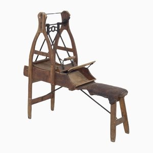 Antique Machine in Wood for Wool-RCE-1286368