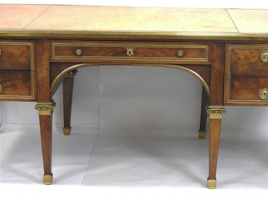 Antique Mahogany 8-Feet Desk-WSV-687132