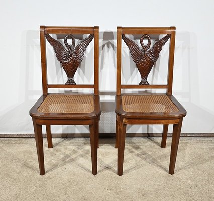 Antique Mahogany Chairs, Set of 2-RVK-1778449