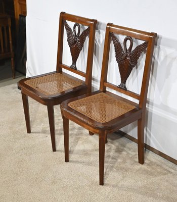 Antique Mahogany Chairs, Set of 2-RVK-1778449