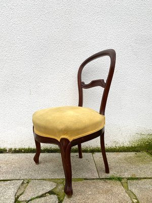 Antique Mahogany Chairs, Set of 2-GEL-580486