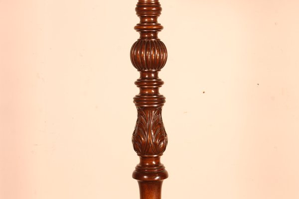 Antique Mahogany Coat Rack-HPU-1178342