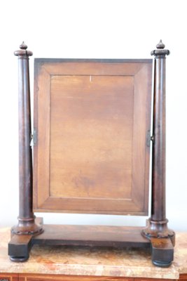 Antique Mahogany Dressing Table Mirror, 1800s-DCO-727608