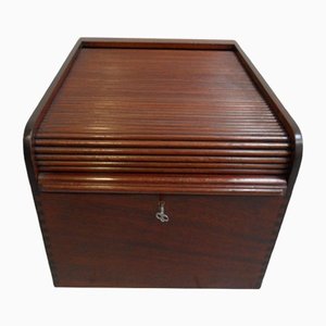 Antique Mahogany Filing Cabinet-PNJ-1255502