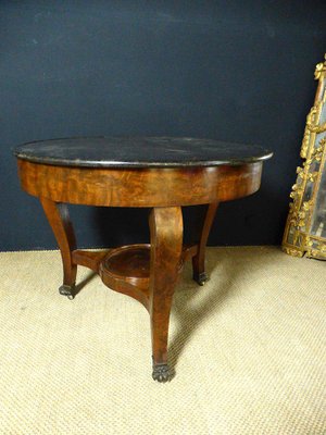 Antique Mahogany Salon Pedestal-WSV-605122