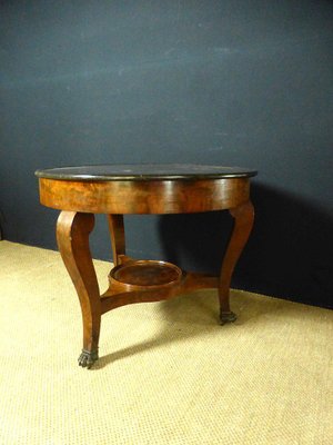 Antique Mahogany Salon Pedestal-WSV-605122