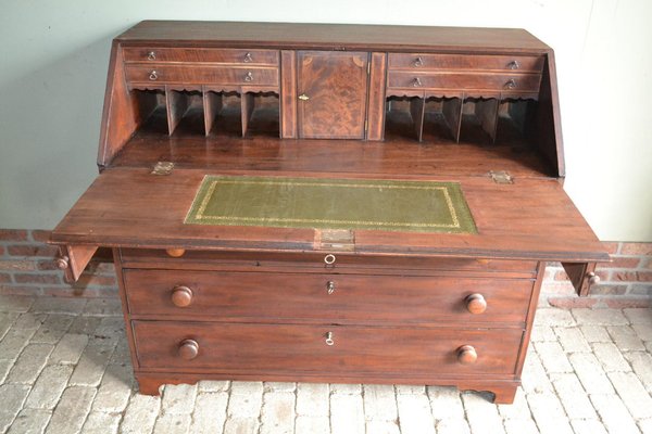 Antique Mahogany Secretaire, 1860-GTG-1418472