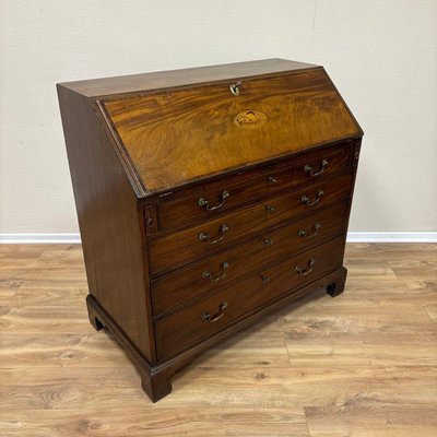 Antique Mahogany Secretary, England, 1880s-ALF-2033596