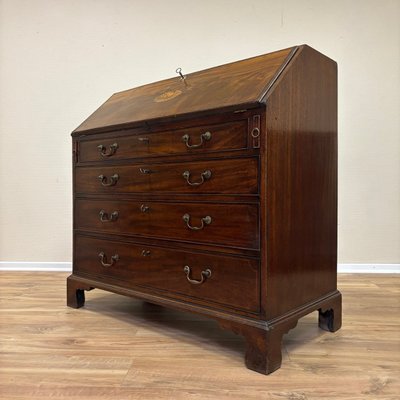 Antique Mahogany Secretary, England, 1880s-ALF-2033596