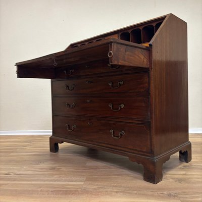 Antique Mahogany Secretary, England, 1880s-ALF-2033596