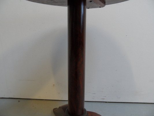 Antique Mahogany Side Table-PNJ-2043007