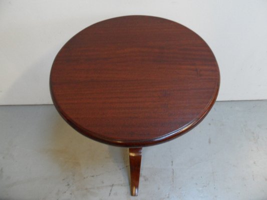 Antique Mahogany Side Table-PNJ-2043007