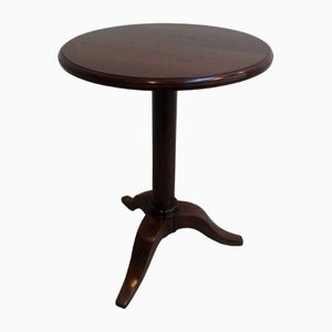 Antique Mahogany Side Table-PNJ-2043007