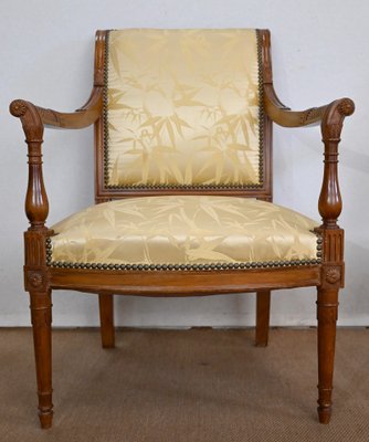 Antique Mahogany & Upholstery Armchairs, Set of 2-RVK-1440655