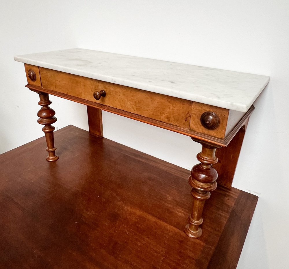 Antique Makeup Table in Marble