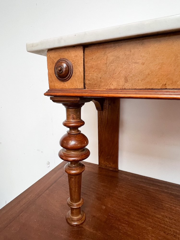 Antique Makeup Table in Marble