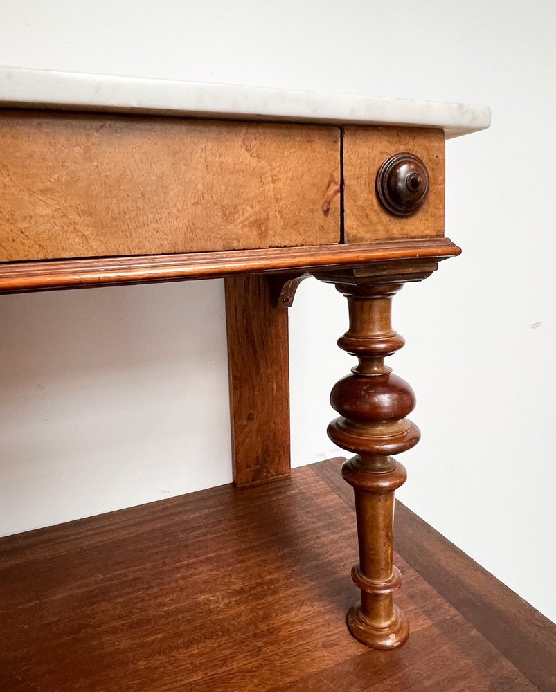 Antique Makeup Table in Marble