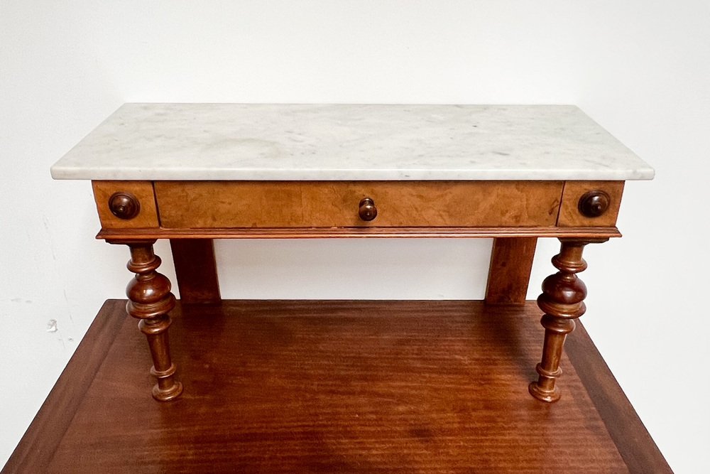 Antique Makeup Table in Marble