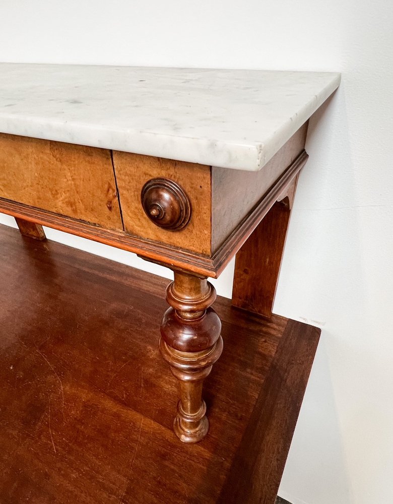 Antique Makeup Table in Marble