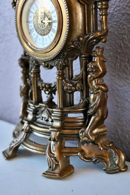 Antique Mantle Pendulum Clock, 1950s-AIU-1791570