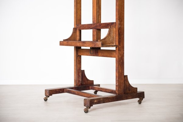 Antique Maple Brown Painter Stand-NZV-1279349