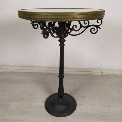 Antique Marble Side Table, 1890s-EAD-1719301