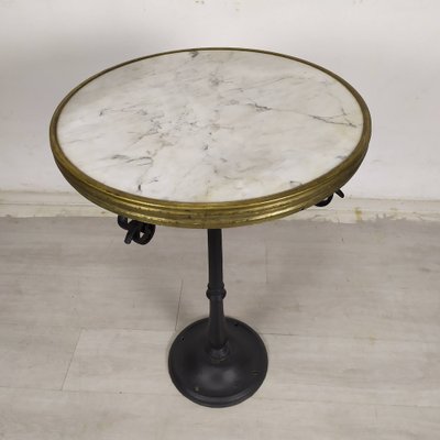 Antique Marble Side Table, 1890s-EAD-1719301