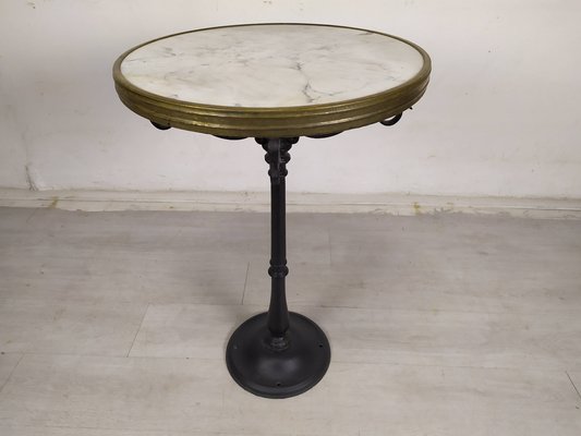 Antique Marble Side Table, 1890s-EAD-1719301