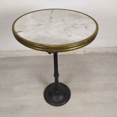 Antique Marble Side Table, 1890s-EAD-1719301