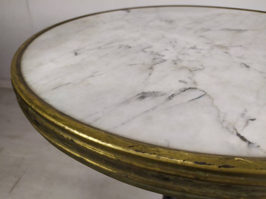 Antique Marble Side Table, 1890s-EAD-1719301