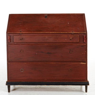 Antique marbled Folding Secretaire-VAP-561231