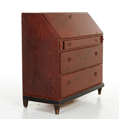 Antique marbled Folding Secretaire-VAP-561231