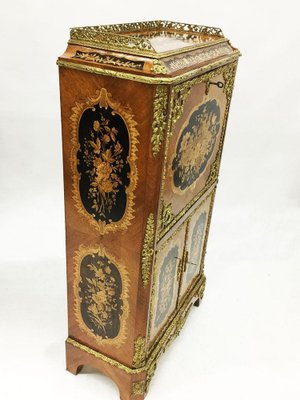 Antique Marquetry Children's Bureau Secretary-UCH-1224449