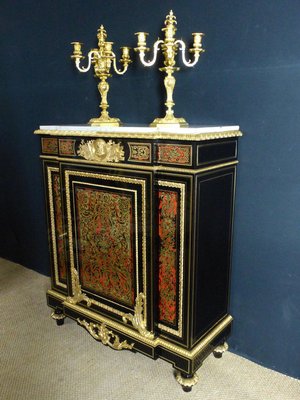 Antique Marquetry Inlaid Buffet-WSV-605124