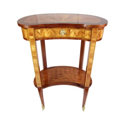 Antique Marquetry Side Table in Louis XV Style-WFJ-1284215