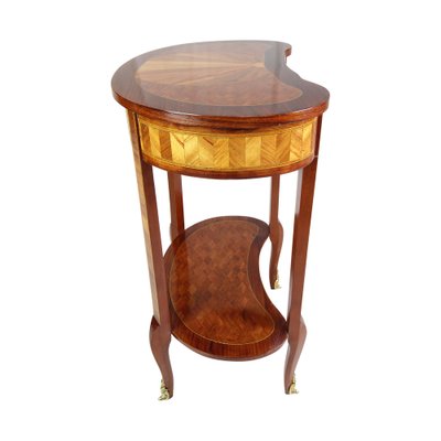 Antique Marquetry Side Table in Louis XV Style-WFJ-1284215