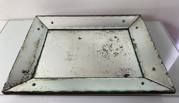 Antique Mercury Glass Mirror, 19th Century-WZZ-919366