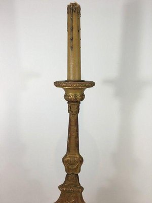 Antique Metal Candleholder-BA-1365586