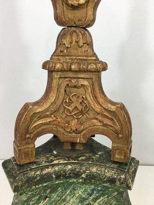 Antique Metal Candleholder-BA-1365586